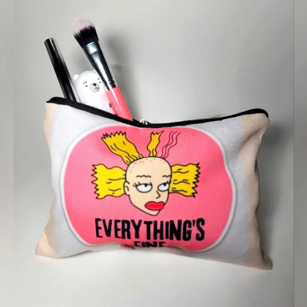 New Cynthia Makeup Bag / 'Everything's Fine'